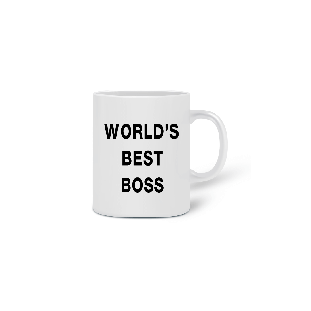 Nome do produto: Caneca - World\'s Best Boss (The Office)