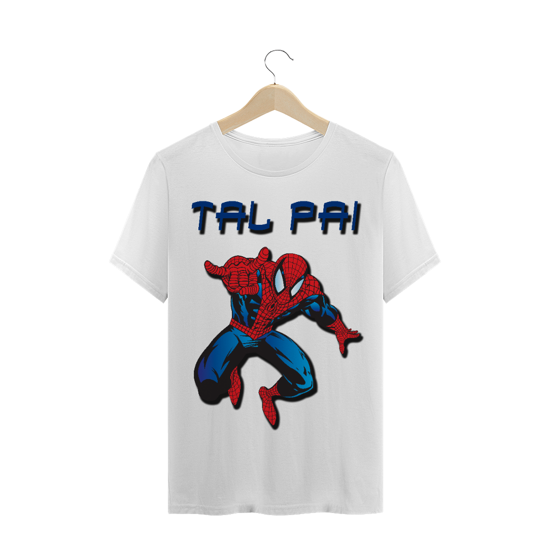 Nome do produto: Tal pai - homem aranha - T-shirt Clássica