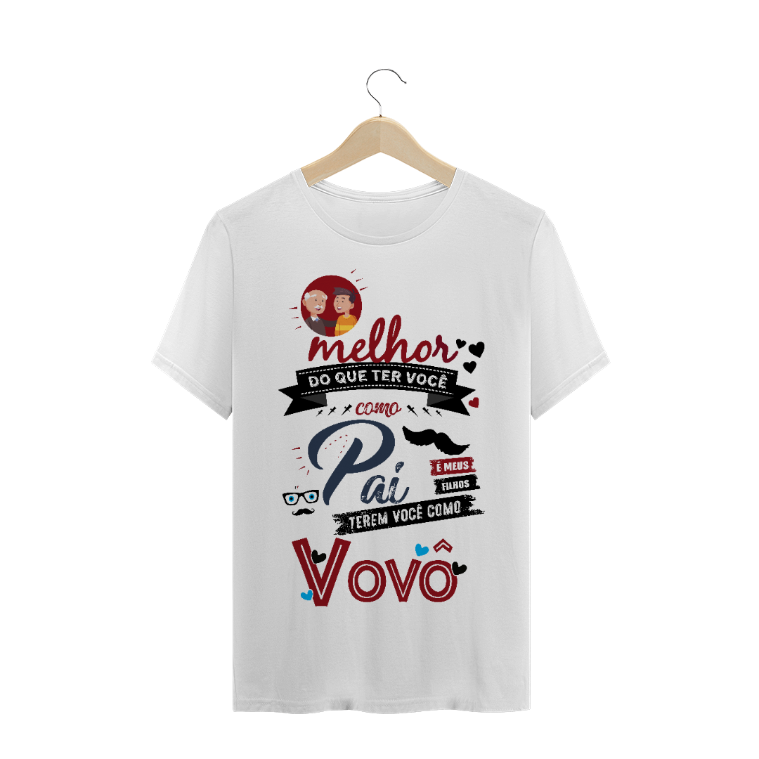 Nome do produto: Pai e Avô  / T-shirt Clássica
