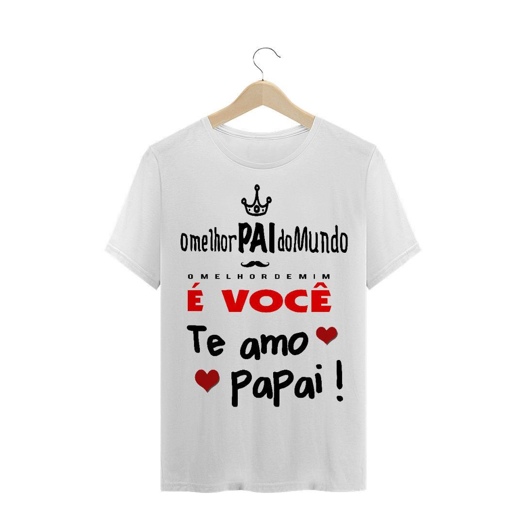 Nome do produto: Melhor pai do mundo 1 / T-shirt Clássica