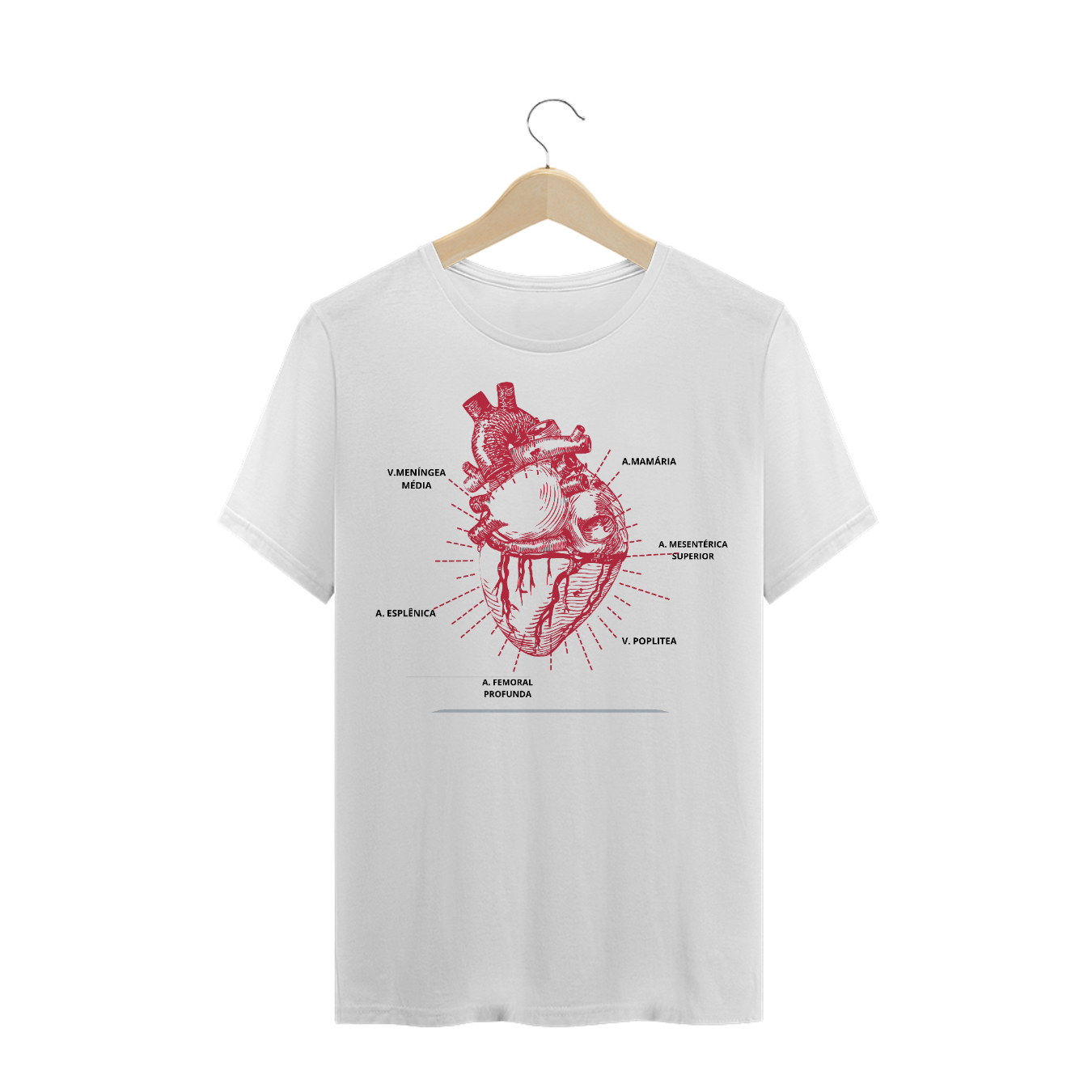 Nome do produto: Camiseta Anatomia