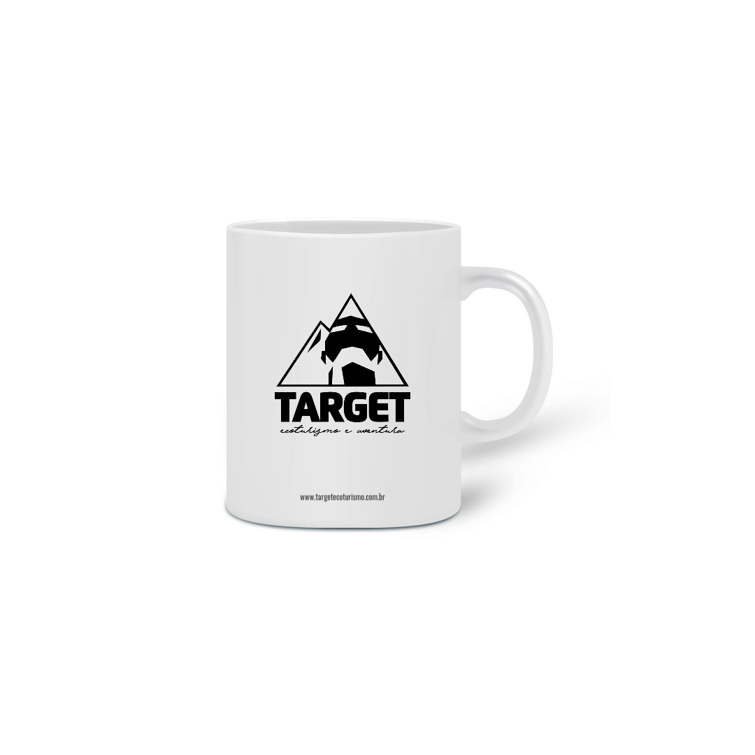 Nome do produto: Caneca de Cerâmica TARGET Logo