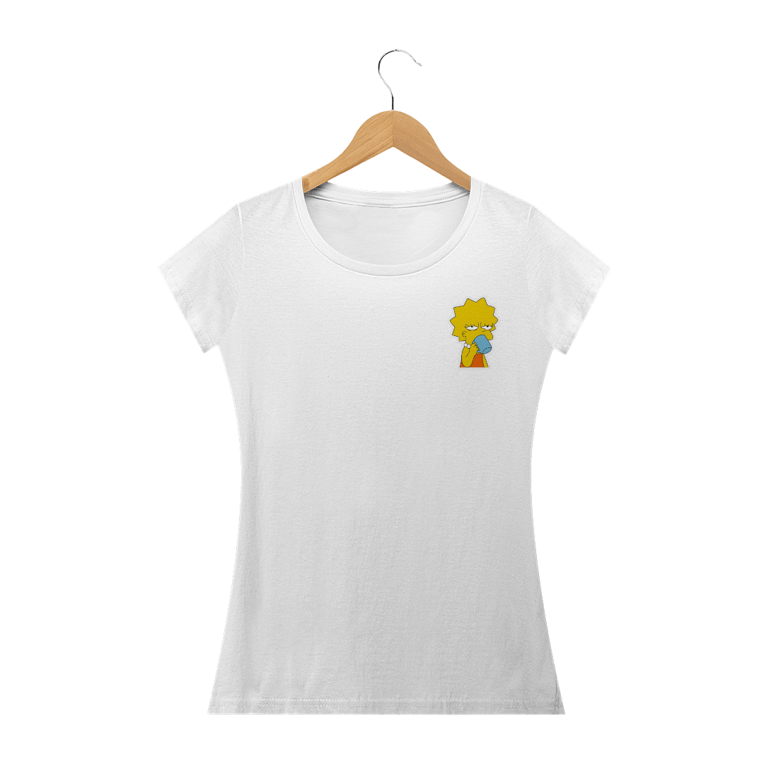 Nome do produto: Baby-look Lisa Simpson