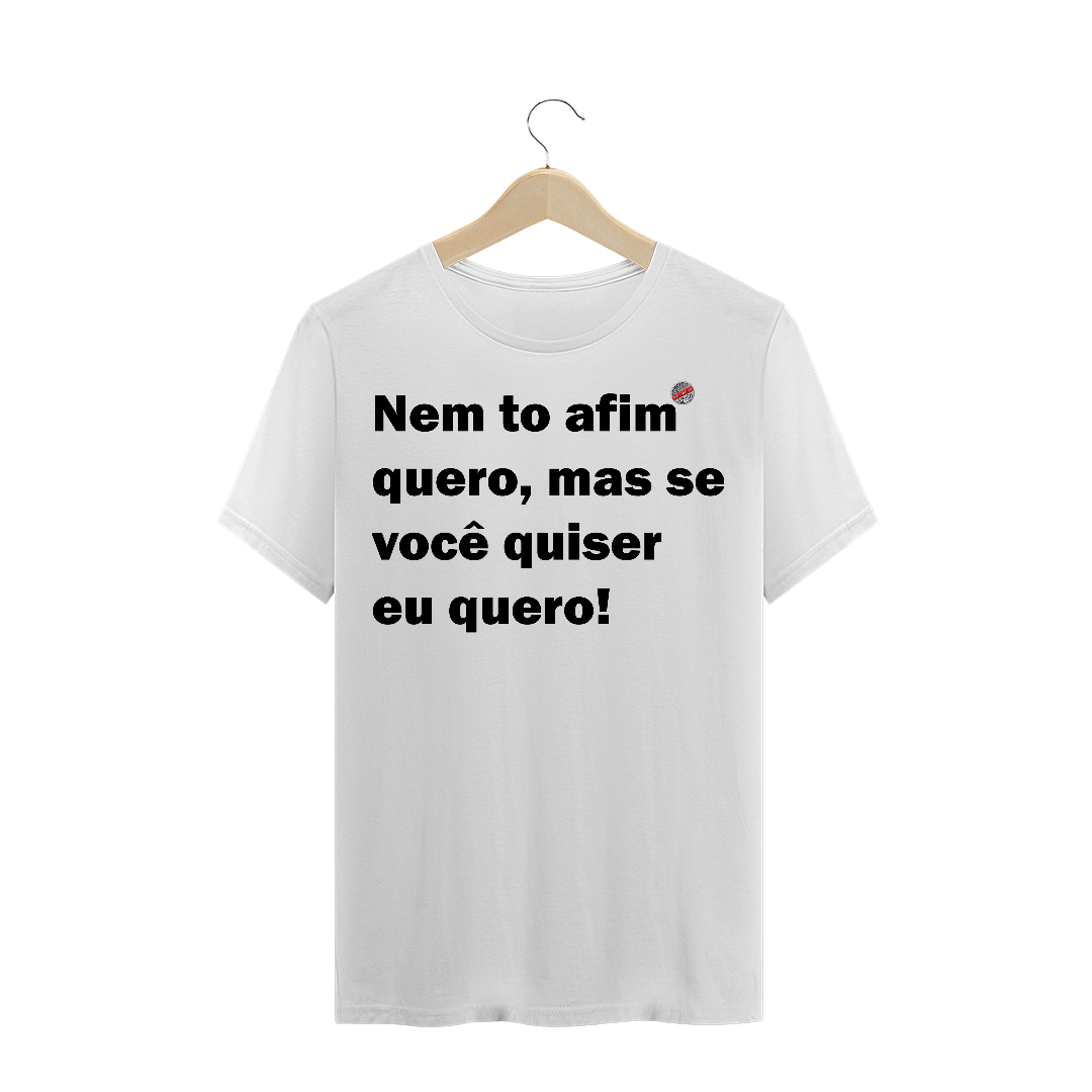 Nome do produto: Nem to afim (Preta)