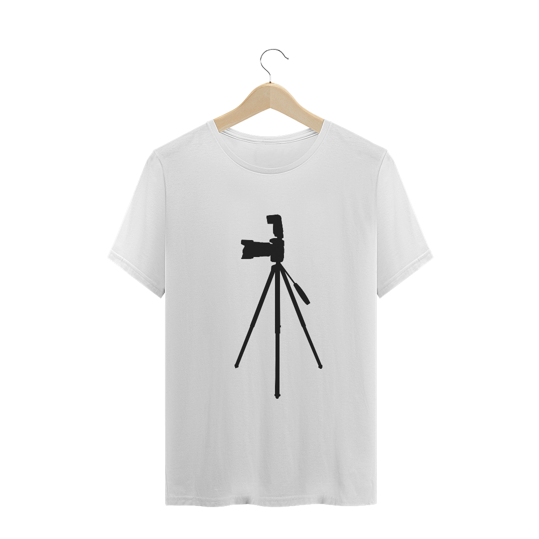 Nome do produto: T-SHIRT CÂMERA TRIPÉ
