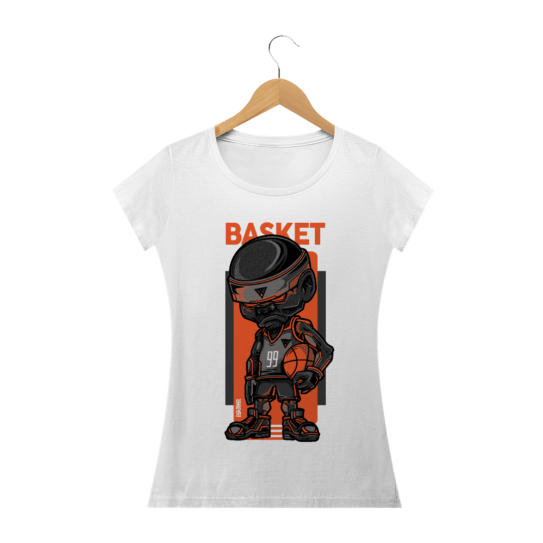 Nome do produto: Camiseta Baby Look - Basket