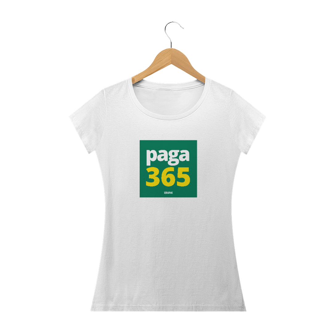 Nome do produto: Camiseta Baby Look - Paga Bet