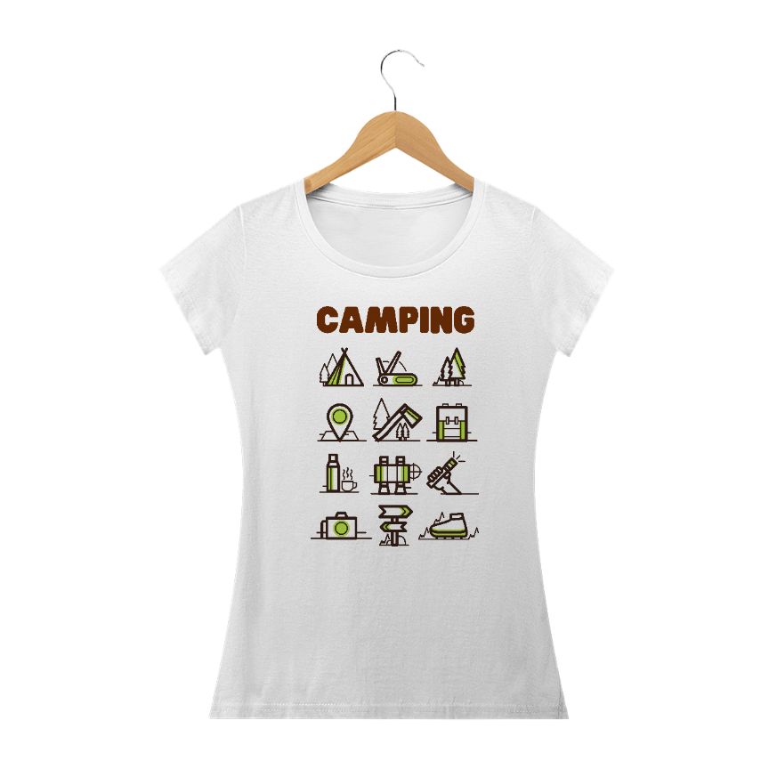 Nome do produto: Camping _ Baby Look _ Prime
