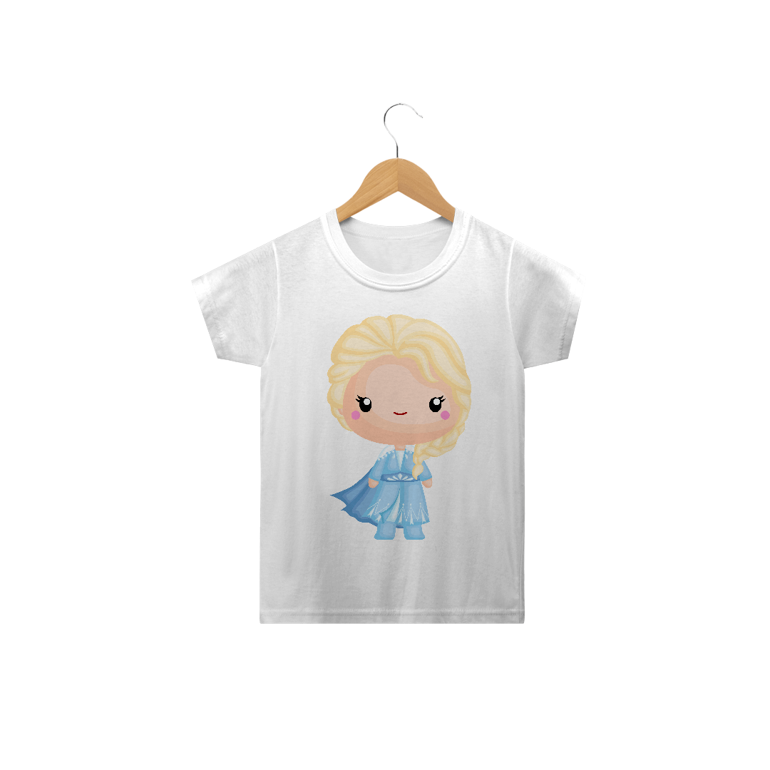 Nome do produto: Camiseta Frozen Elza