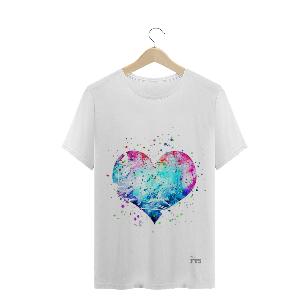 Nome do produto: Camiseta FTS Waltercolor Love art