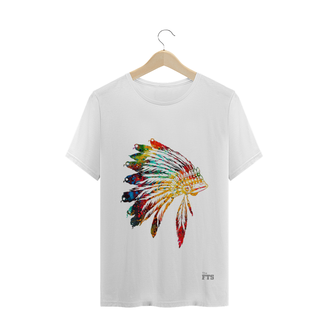 Nome do produto: Camiseta FTS Cocar Indígena 