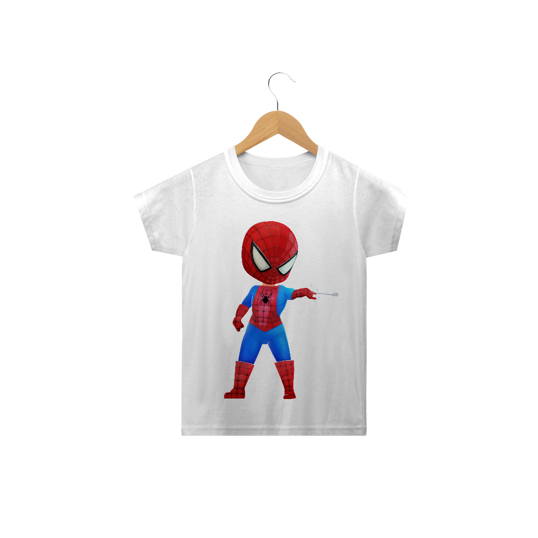 Nome do produto: Camiseta Infantil Homem Aranha