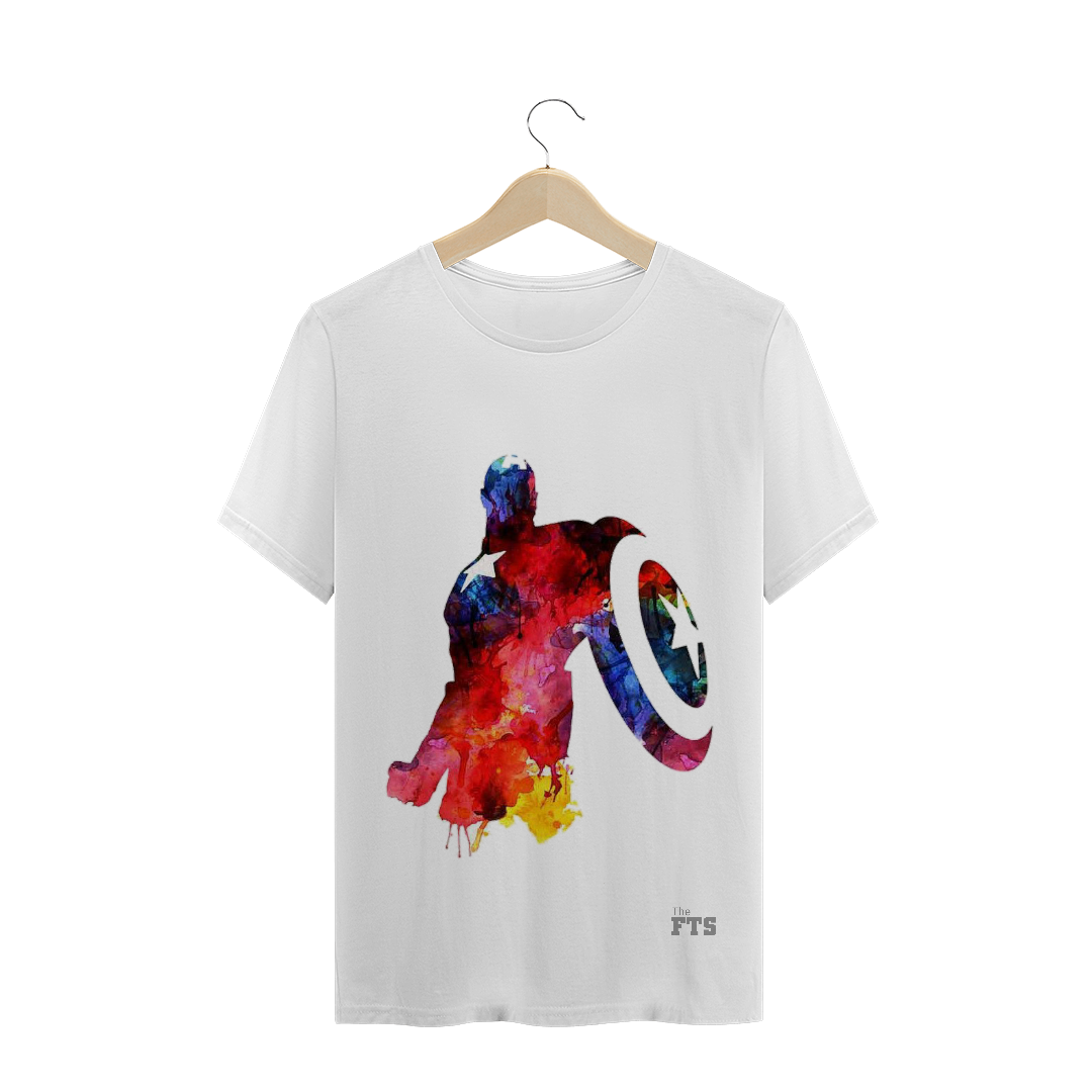 Nome do produto: Camiseta FTS Watercolor Capitão América