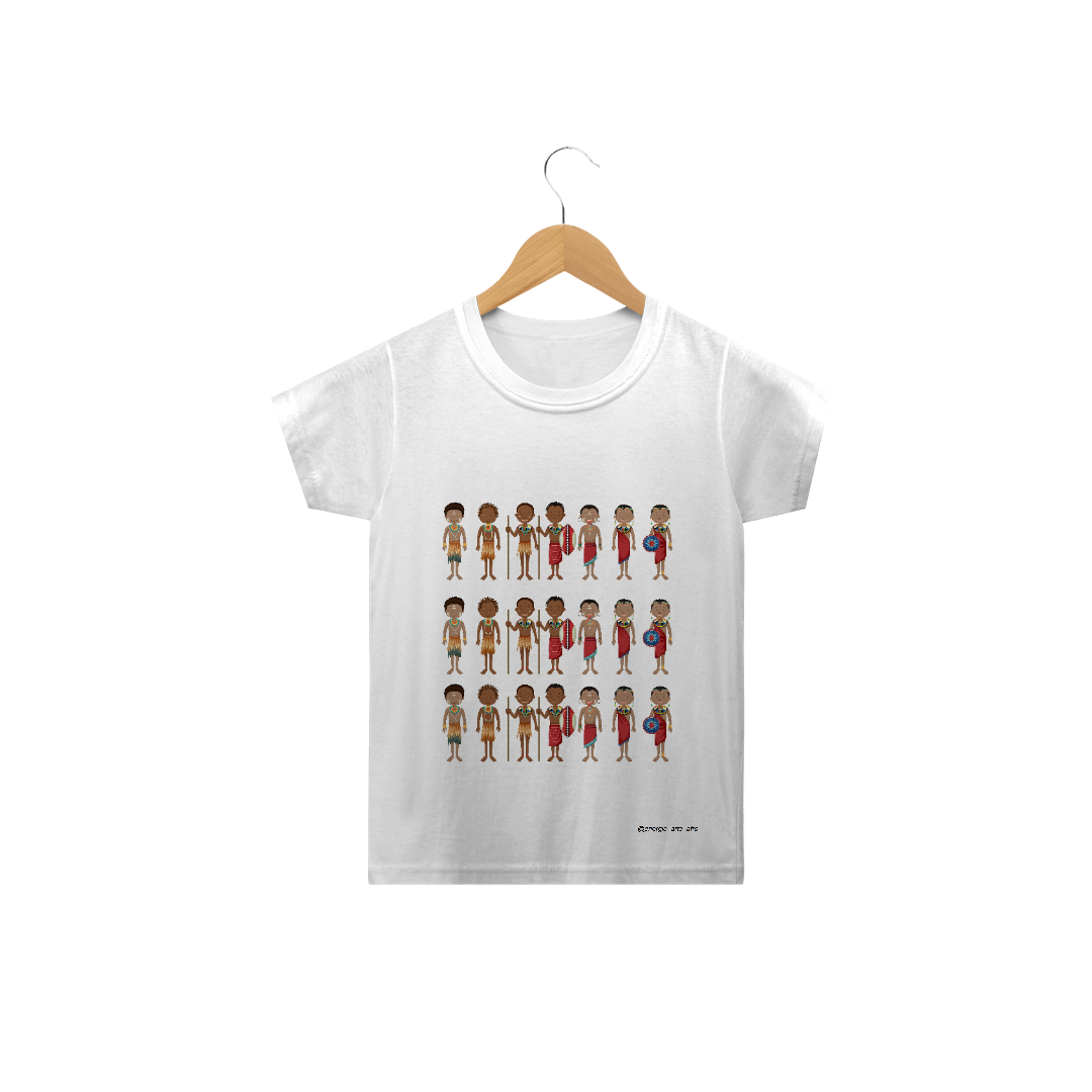 Nome do produto  Camiseta Infantil Pretinhos