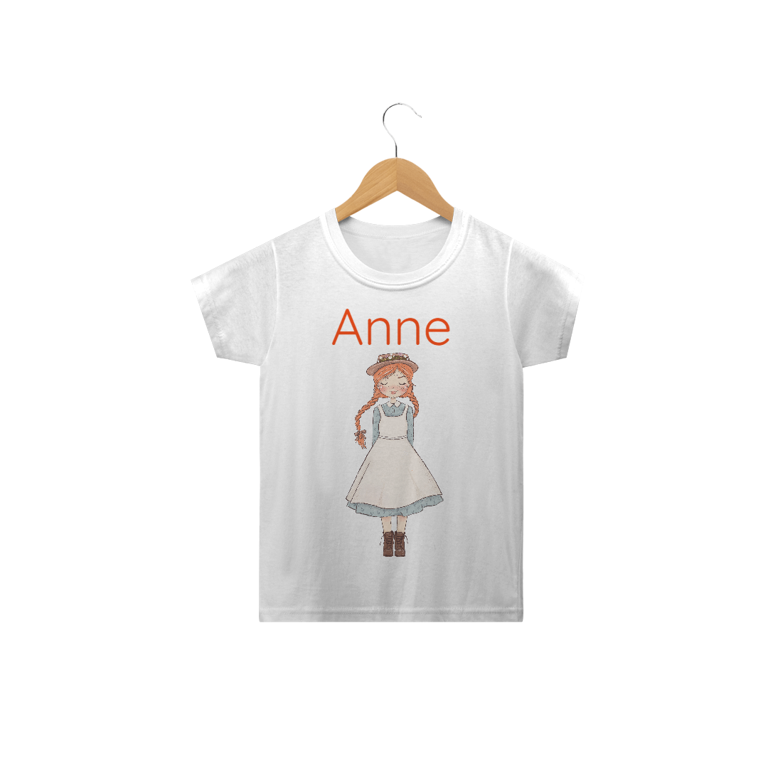 Nome do produto: Camiseta Infantil Anne 