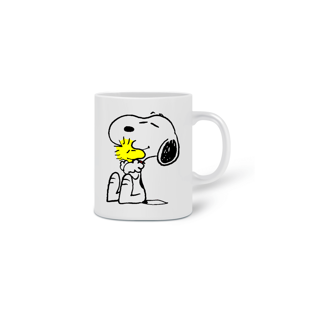Nome do produto: Caneca Snoopy e Woodstock