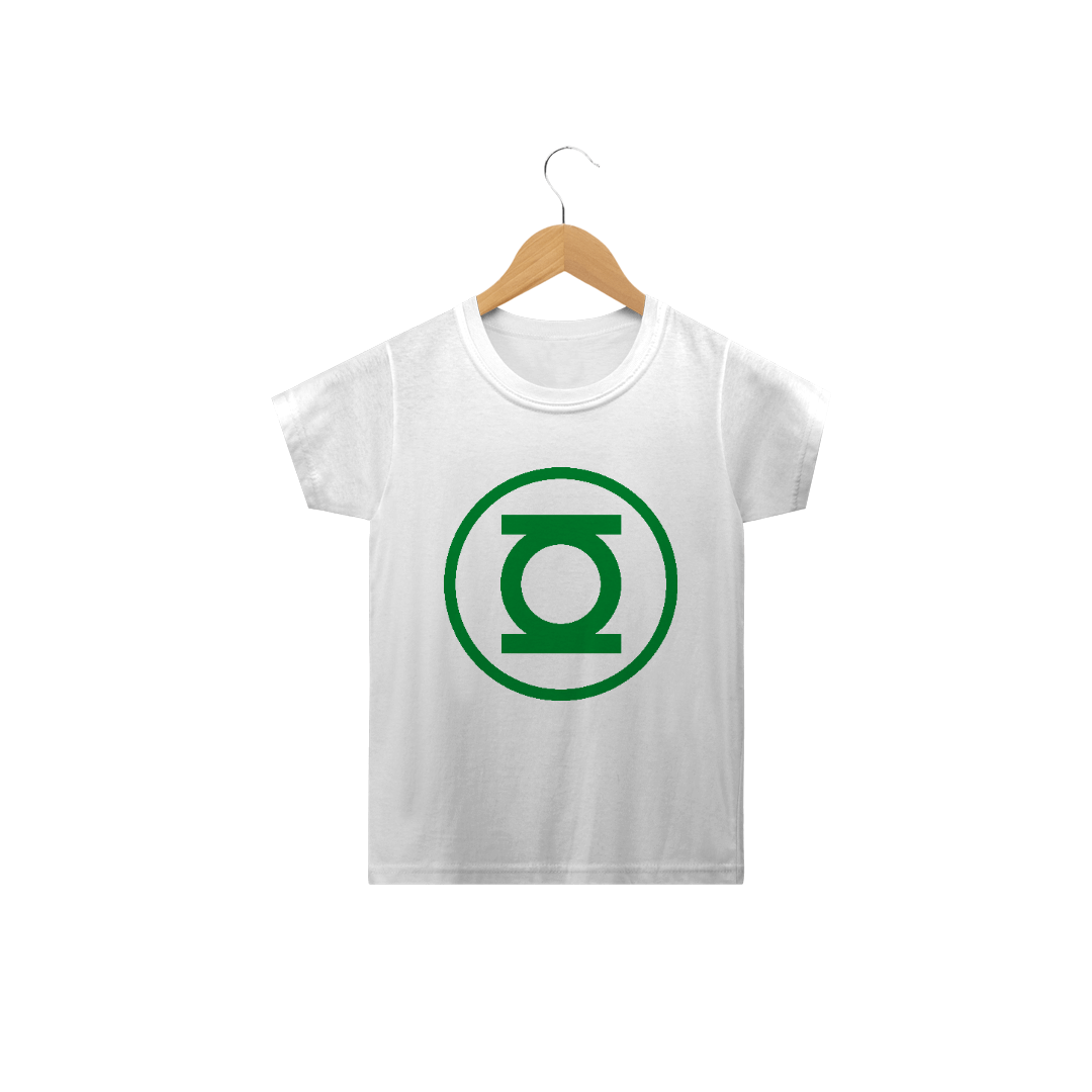 Nome do produto: Camiseta Infantil Lanterna Verde