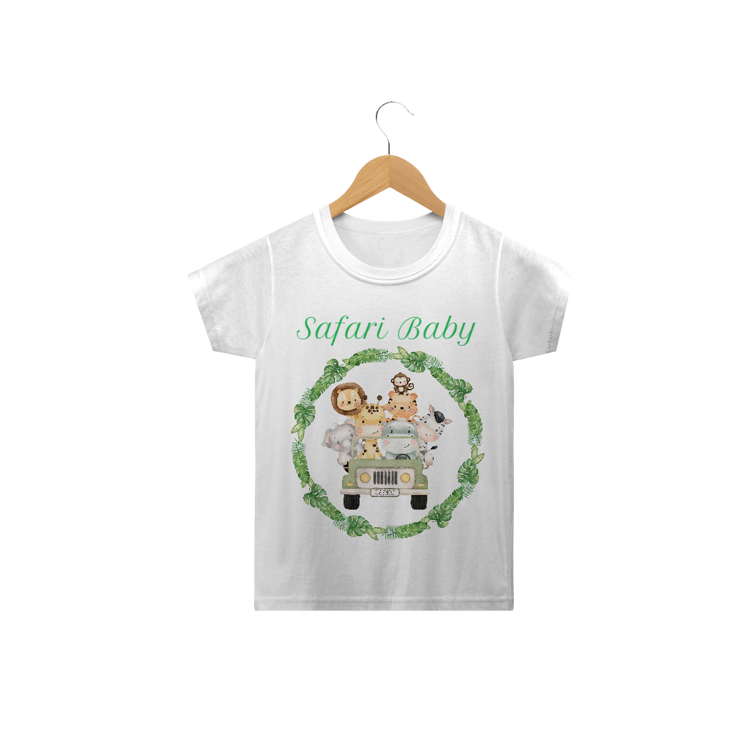 Nome do produto: Camiseta Safari Baby