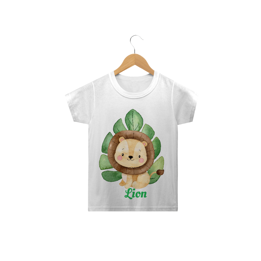 Nome do produto: Camiseta Leãozinho Baby