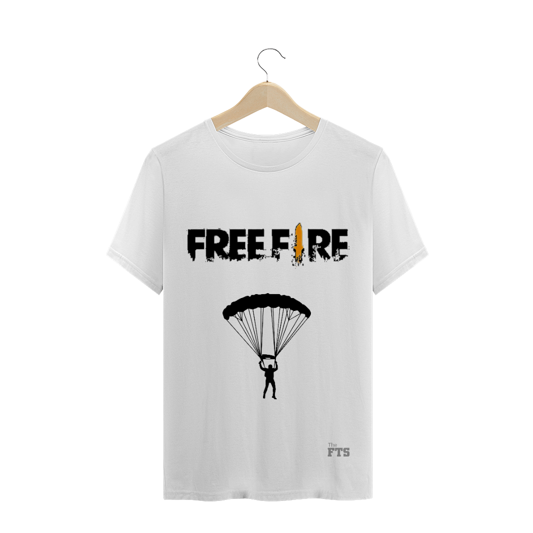 Nome do produto: Camiseta FT FreeFire Paraquedas