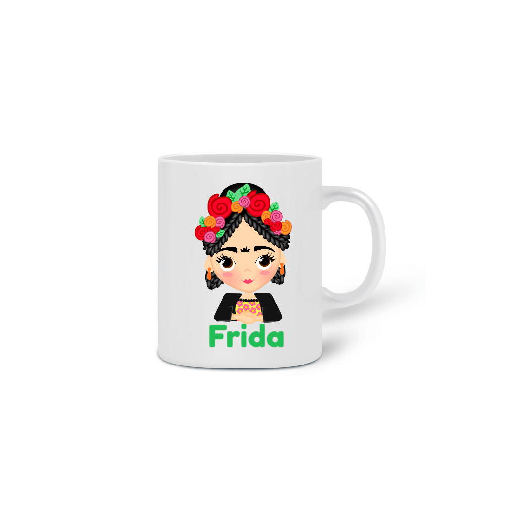 Nome do produto: Caneca Frida Kahlo