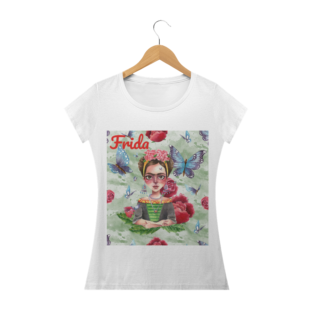 Nome do produto: Camiseta Artística Frida 