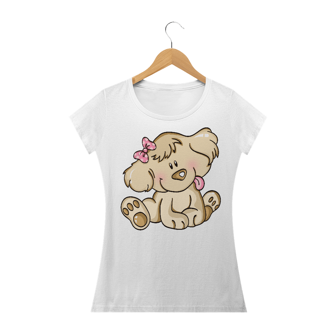 Nome do produto: Camiseta feminina Dog Pet