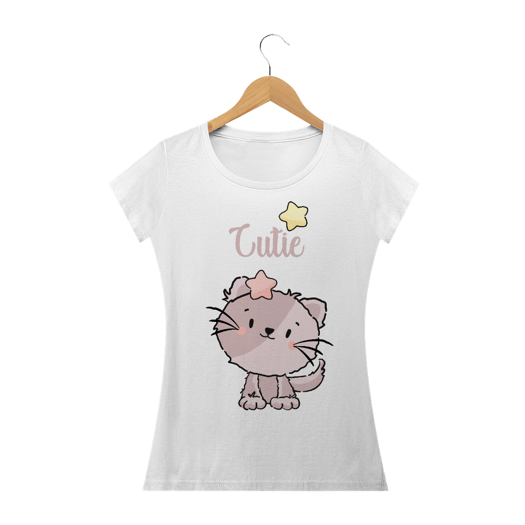 Nome do produto: camiseta cat cutie