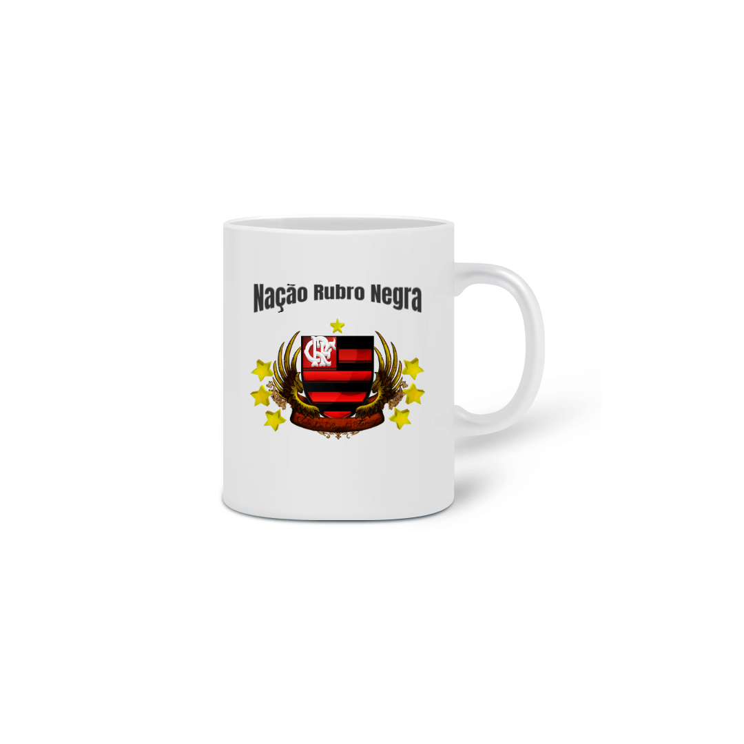 Nome do produto: Caneca Nação Rubro Negra