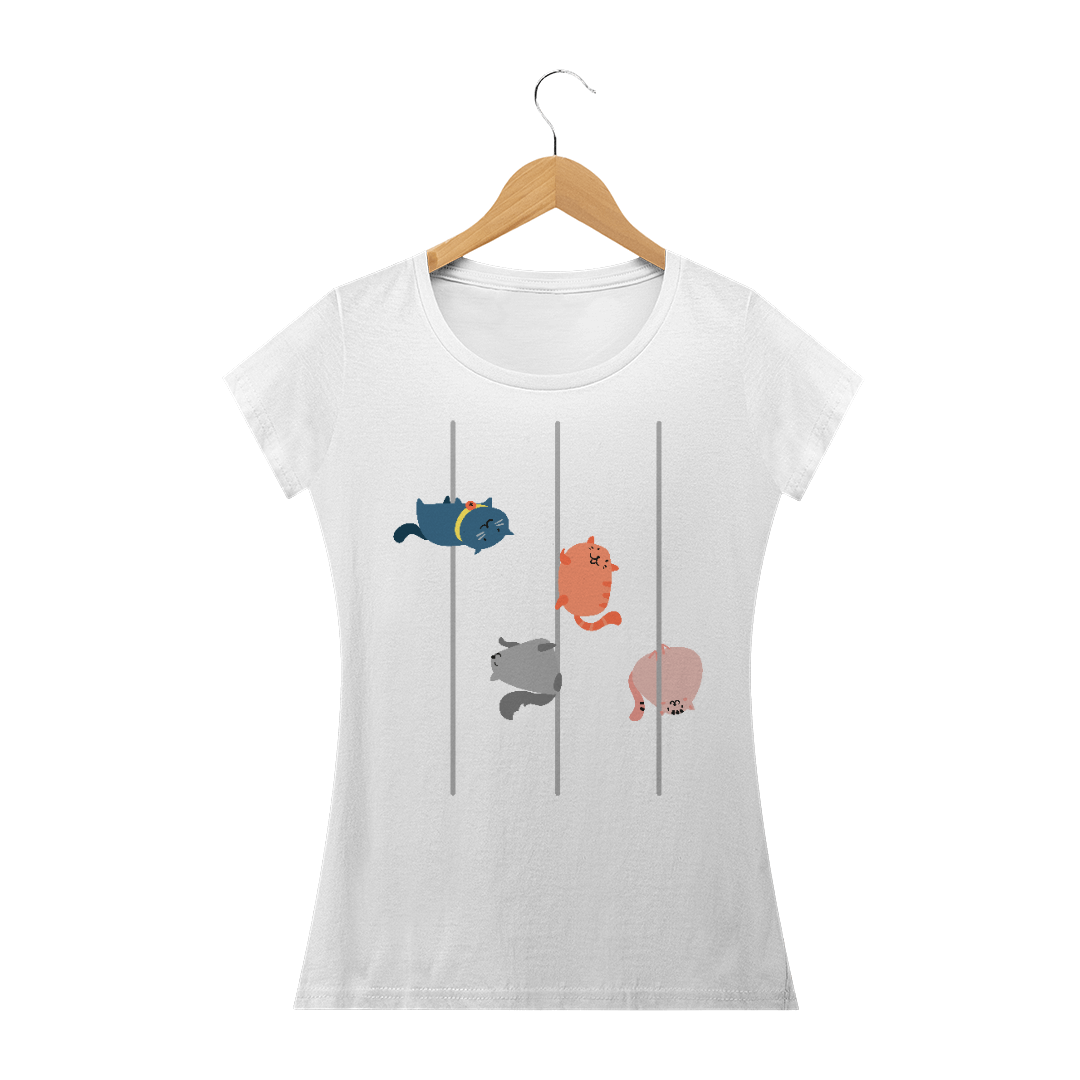 Nome do produto: Camiseta Pole Cats Baby Long Quality