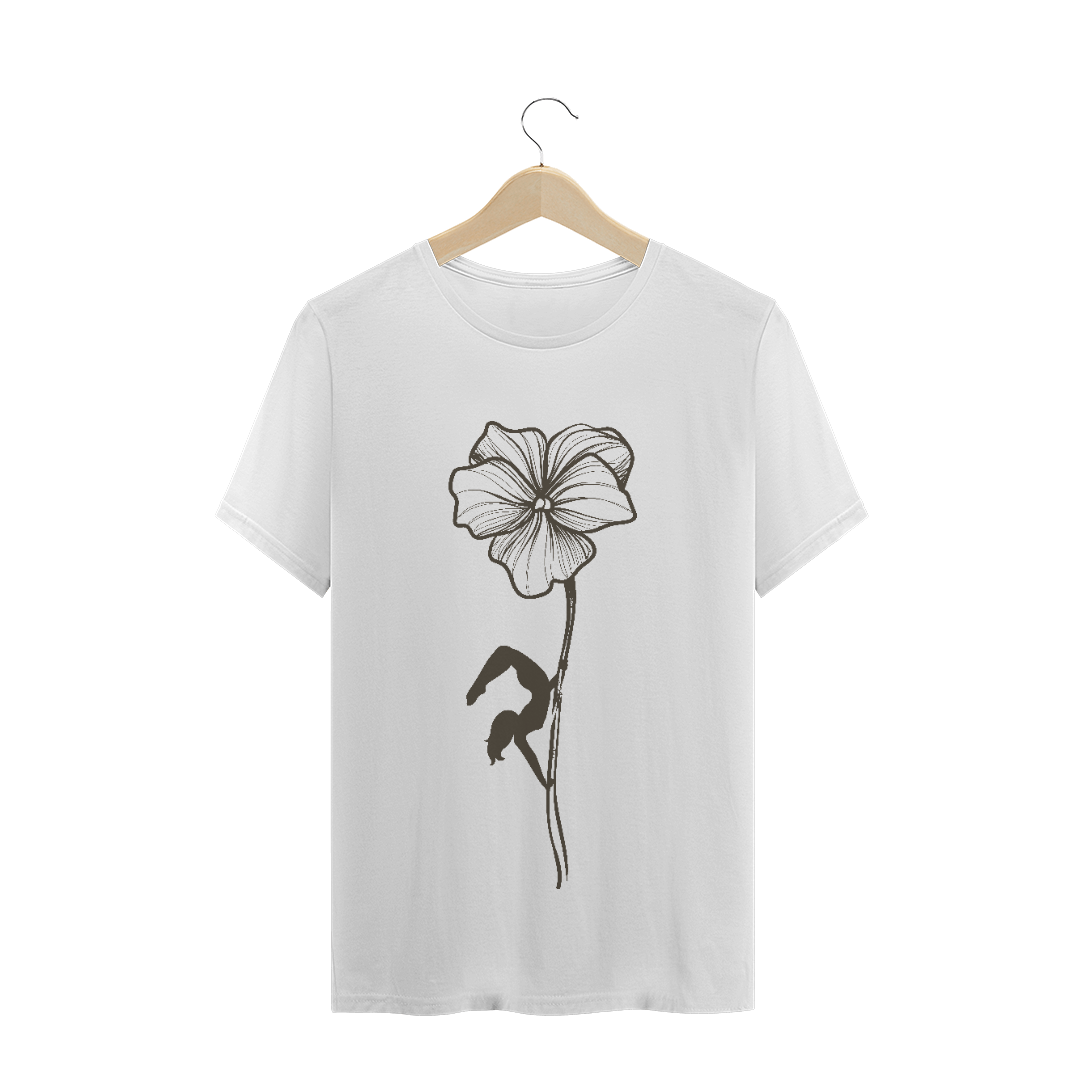 Nome do produto: Camiseta Pole Flor T-Shirt Quality