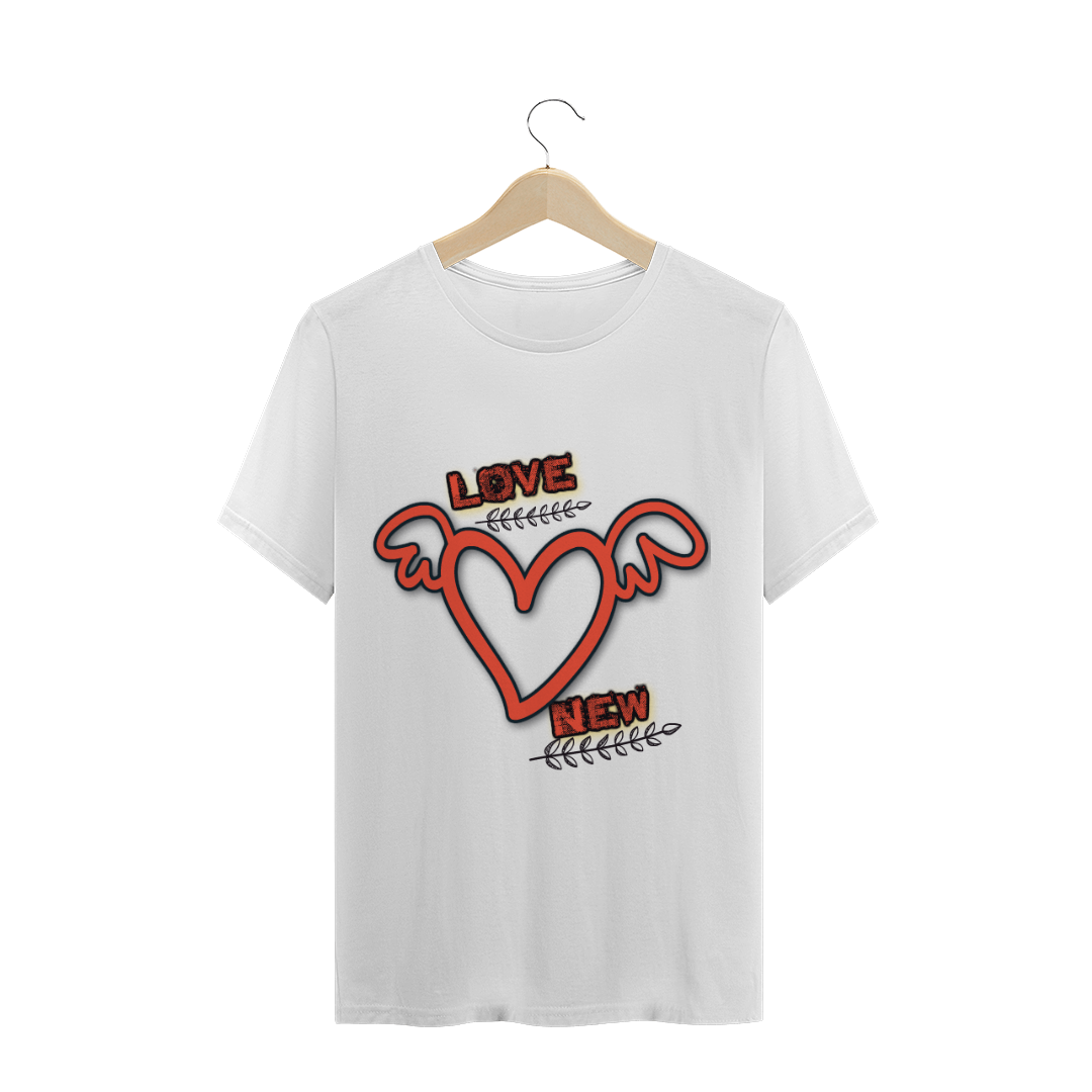 Nome do produto: CAMISA MASCULINA LOVE NEW