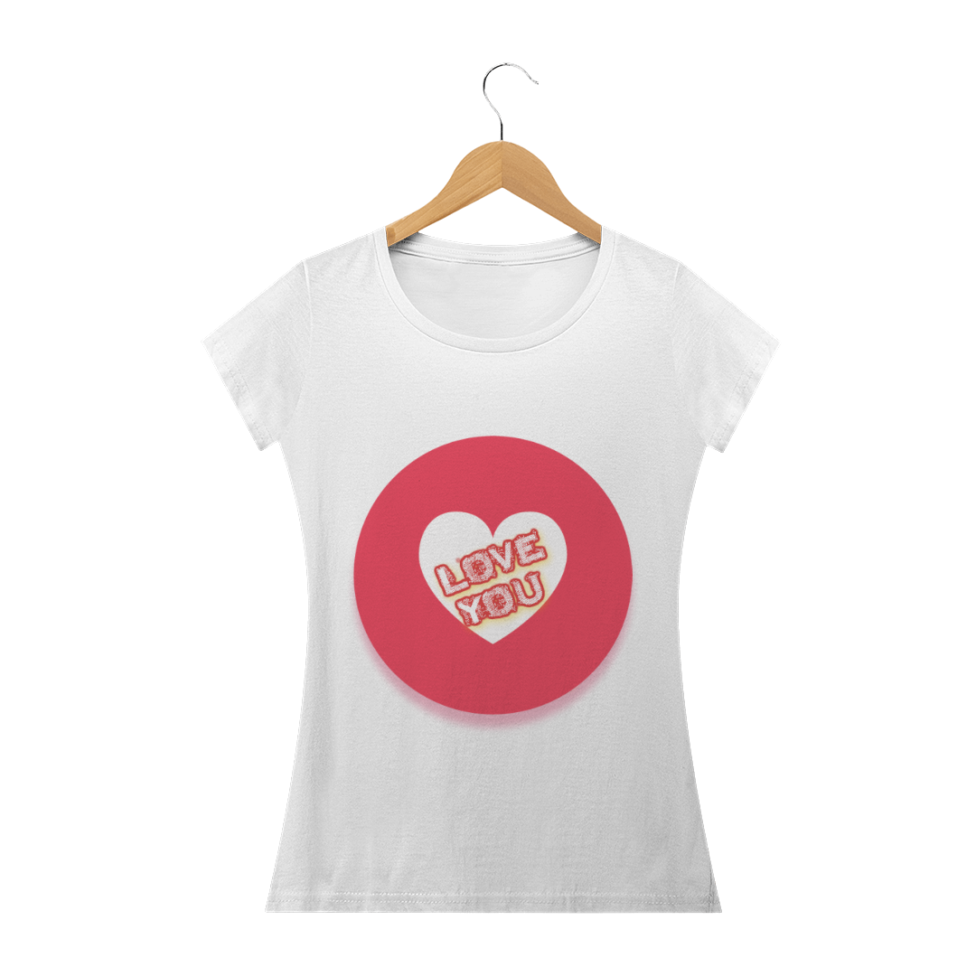Nome do produto: BLUSA FEMININA LOVE YOU