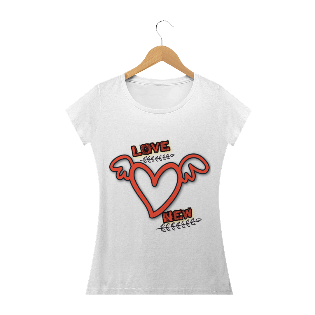 Nome do produto: BLUSA FEMININA LOVE NEW