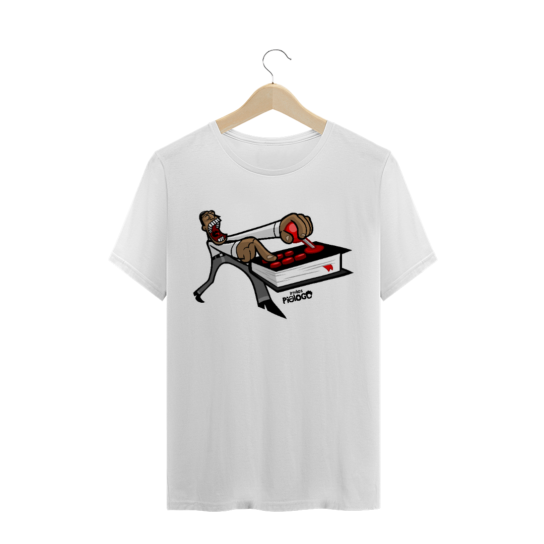 Camiseta Pastor Metralhadora Jogando