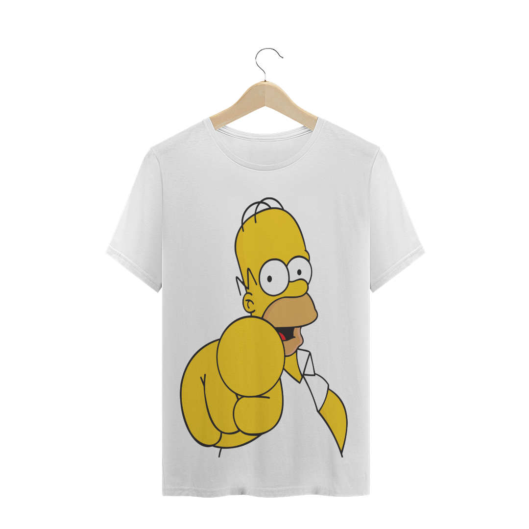 Nome do produto: Camiseta Masculina Homer-Simpson