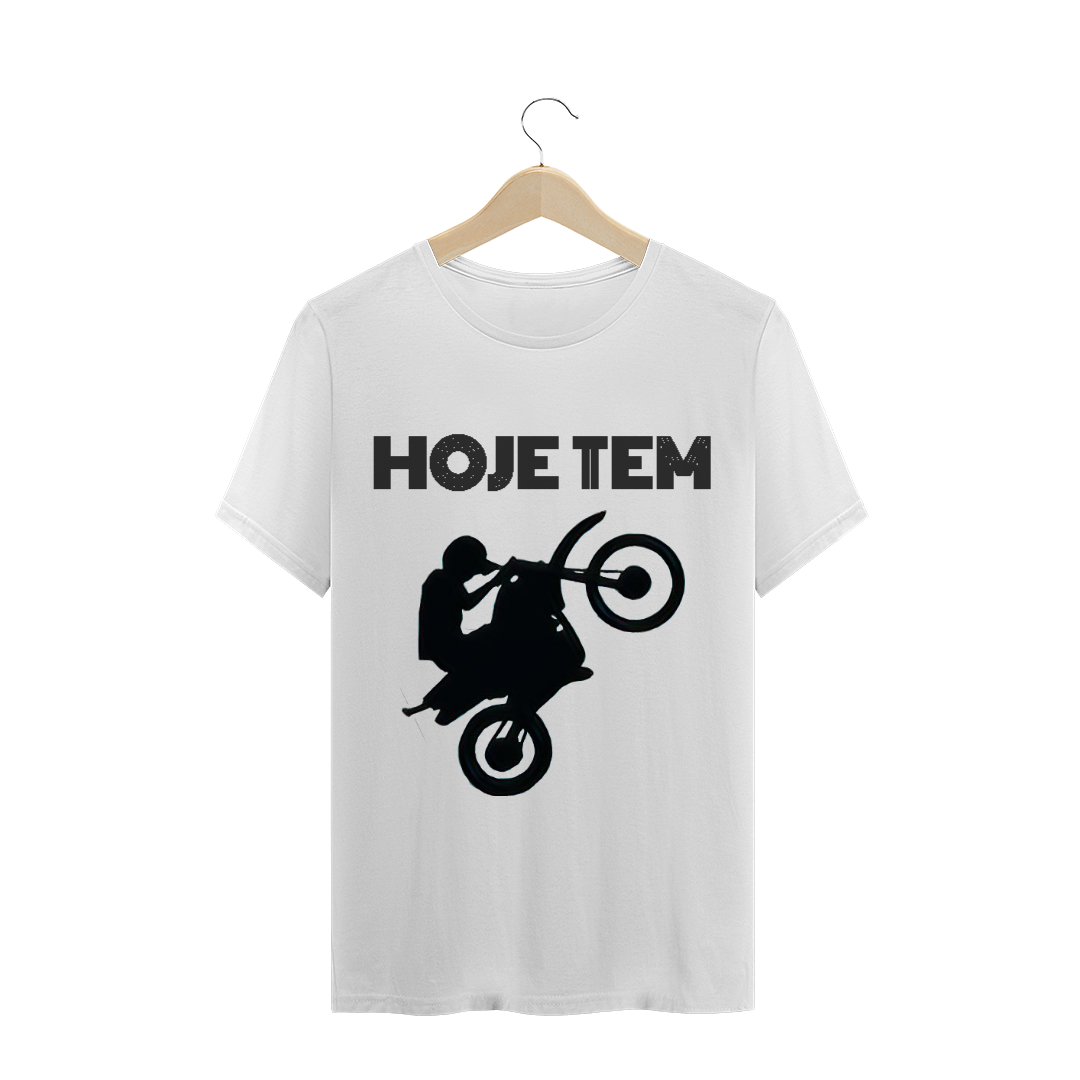 Nome do produto: Camiseta Masculina Hoje-Tem-Grau