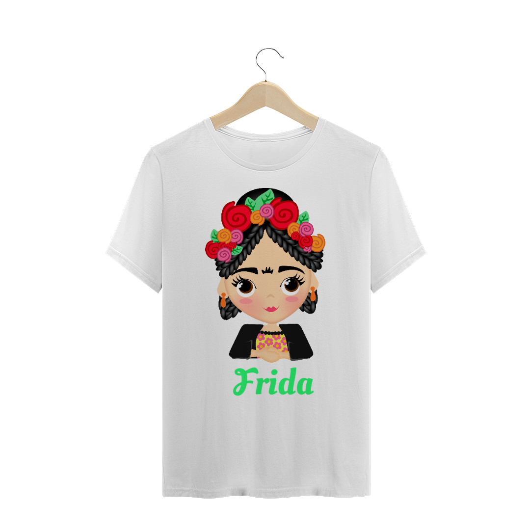 Nome do produto: Camiseta Plus Size Frida 