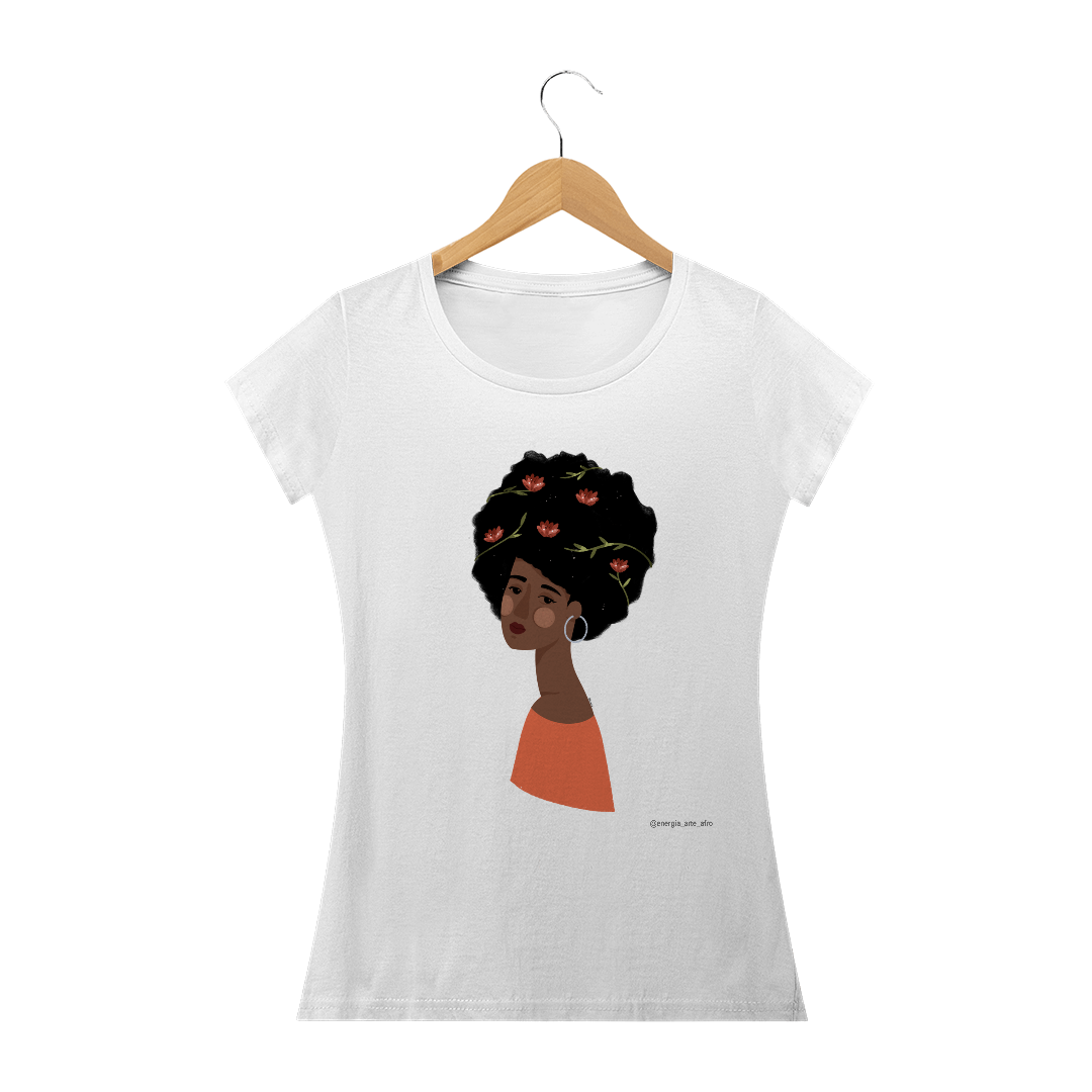 Nome do produto  Coleção Energia Arte Afro (Baby Look)