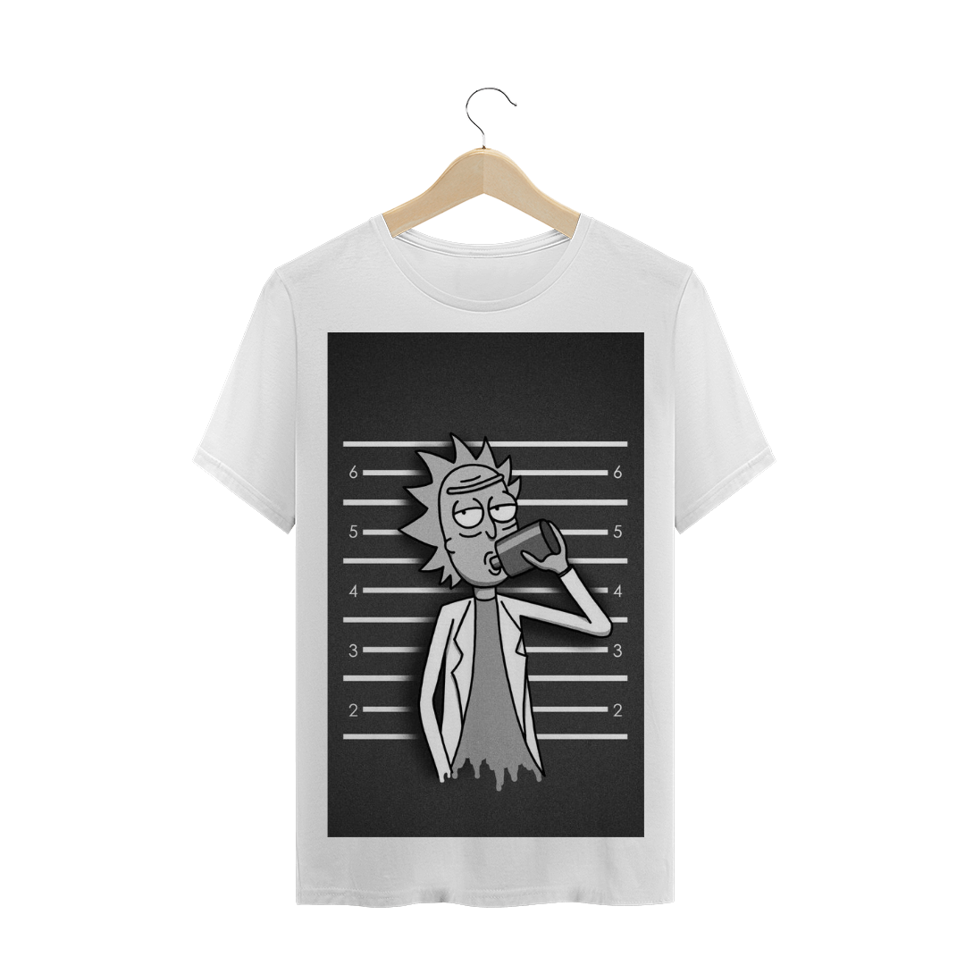 Nome do produto  camiseta rick and morty