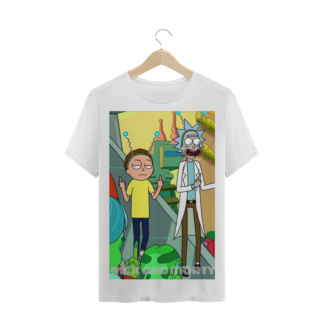 Nome do produto: camiseta rick and morty
