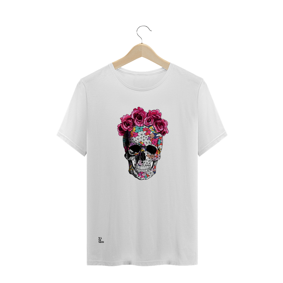 Nome do produto  Caveira Coroa Flores