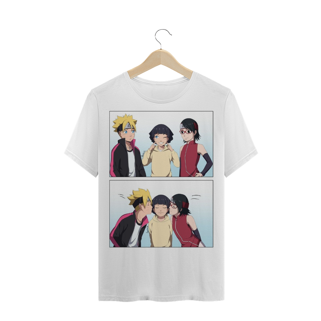 Nome do produto: Camiseta boruto,sarada e himawari