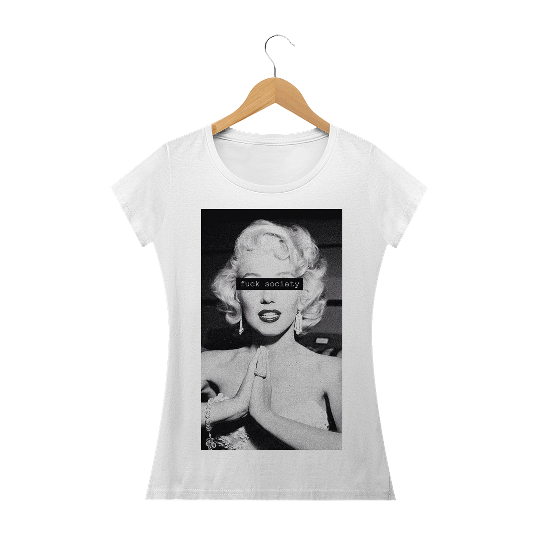 Nome do produto:  Fuck Society - Baby Long - Feminina