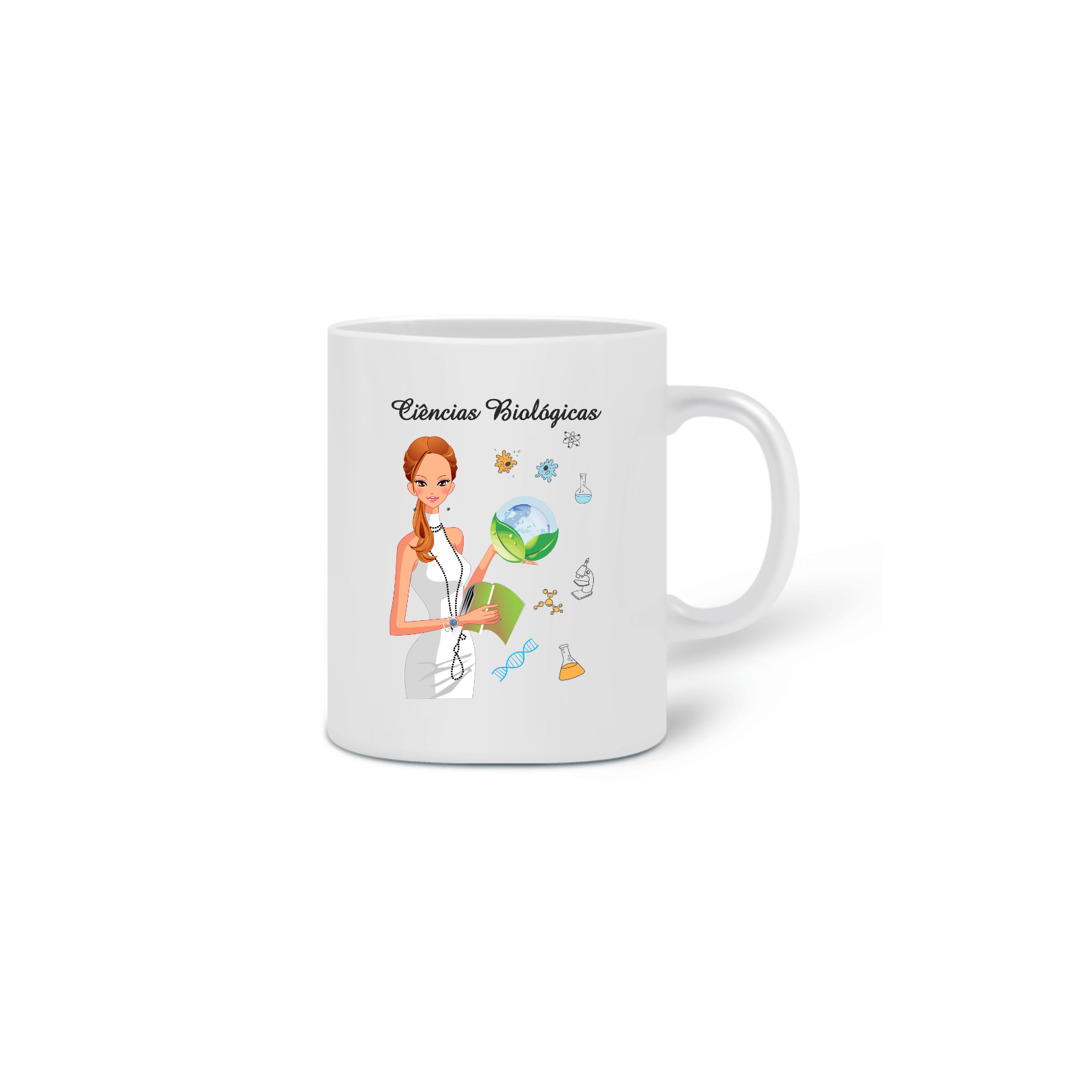 Nome do produto: Caneca Ciências biológicas 