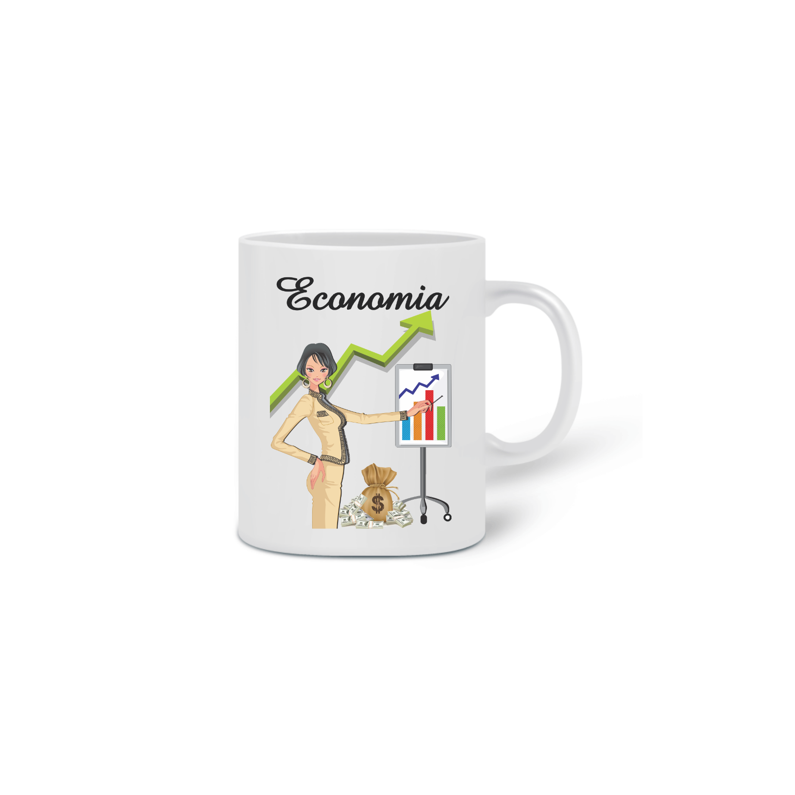 Nome do produto: Caneca Economia