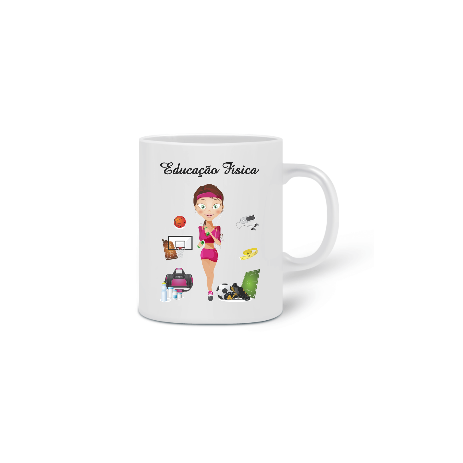 Nome do produto: Caneca Educação Física 