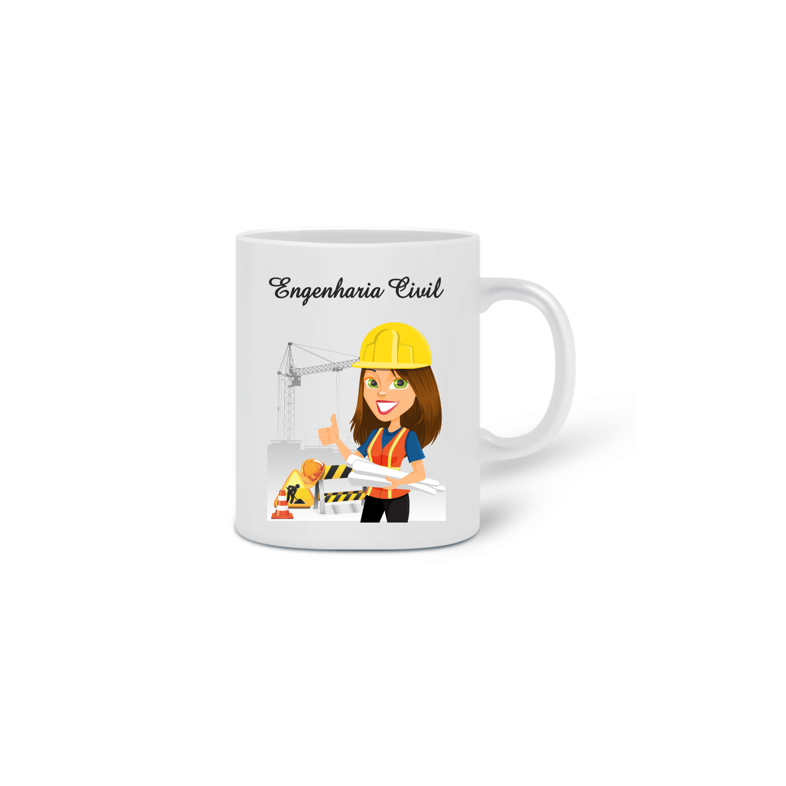 Nome do produto: Caneca Engenharia Civil 