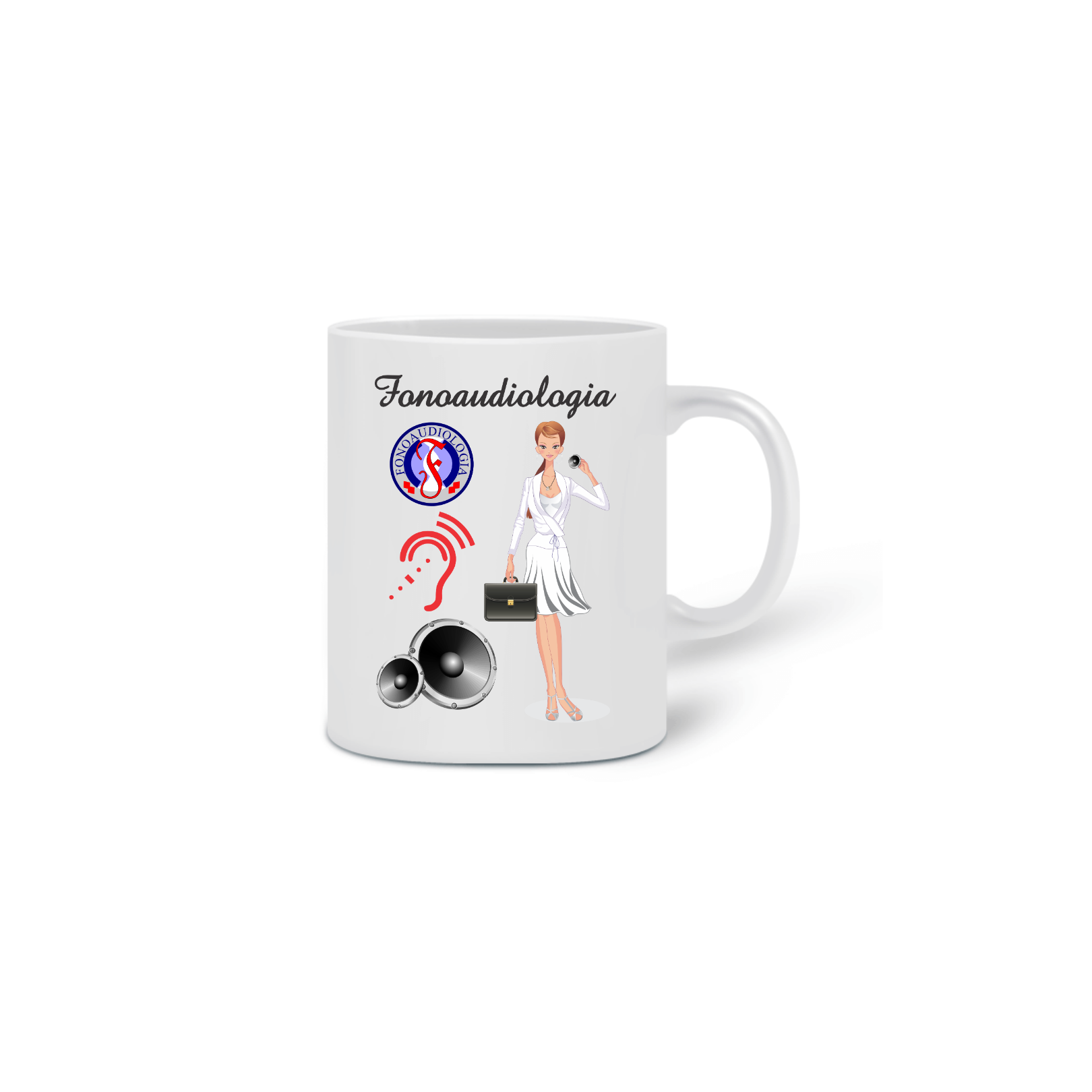 Nome do produto: Caneca Fonoaudiologia 