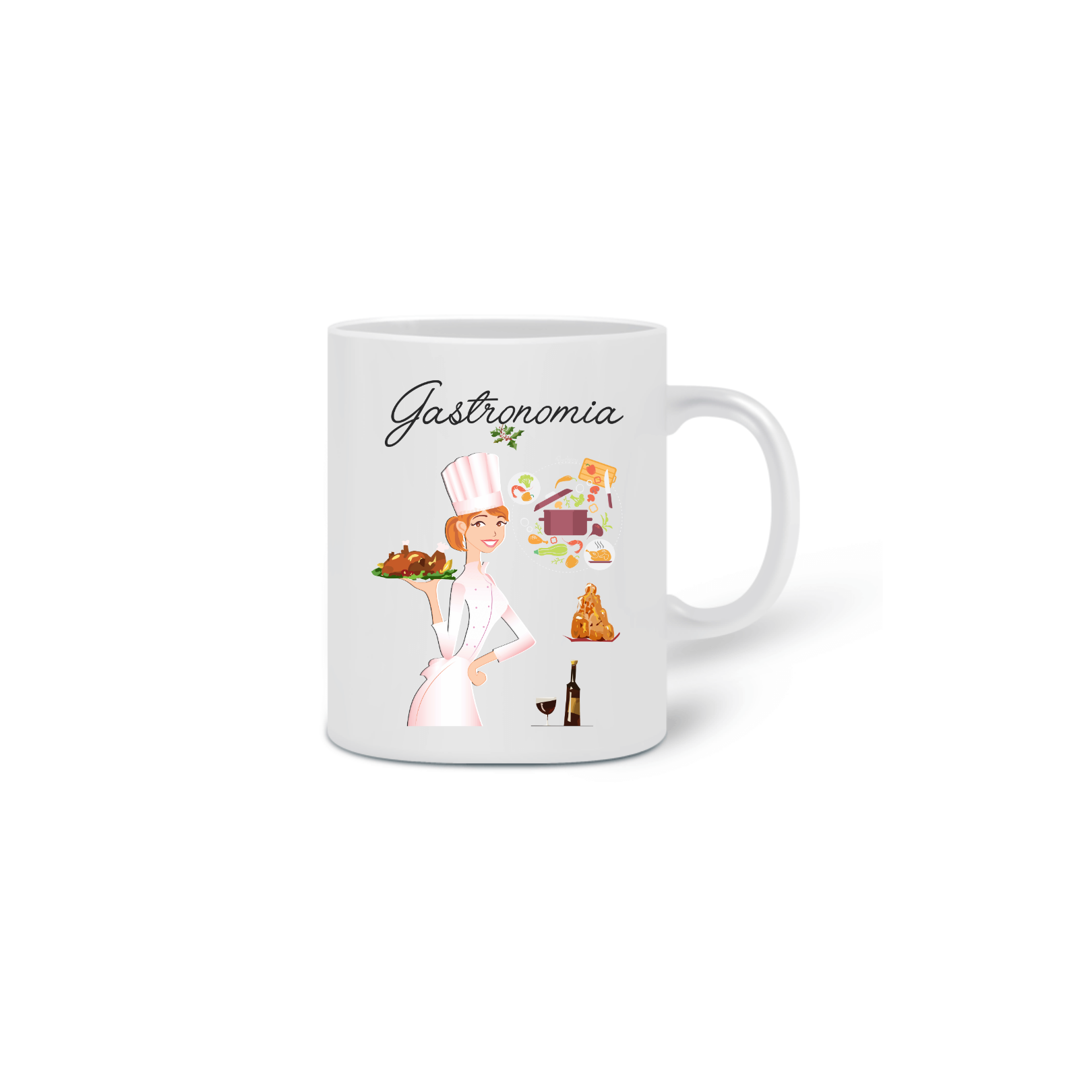 Nome do produto: Caneca Gastronomia 